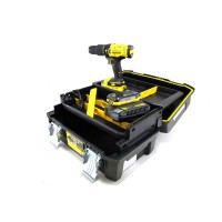Stanley SFMCD711D21Q-GB Recon V20 Cordless Brushless Combi Hammer Drill Driver 13Mm Hdd 2 X 2.0Ah 1.25A Charger Kb In Ca